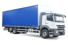 Car Hire Prestwich - 26 Tonne Curtain Side Truck - Truck hire Prestwich
