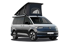 Car Hire Prestwich - Grey VW Campervan - Van hire Prestwich