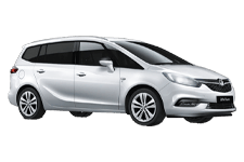 Car Hire Prestwich - Vauxhall Zafira 7-Seater - Minibus hire Prestwich